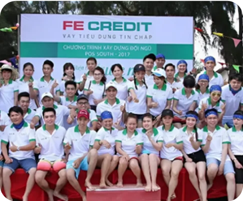 Áo đồng phục công ty Fe Credit