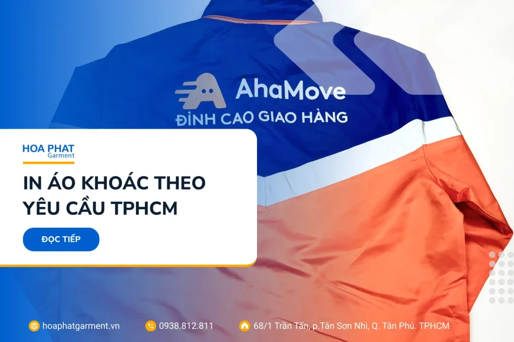 In áo khoác theo yêu cầu tphcm