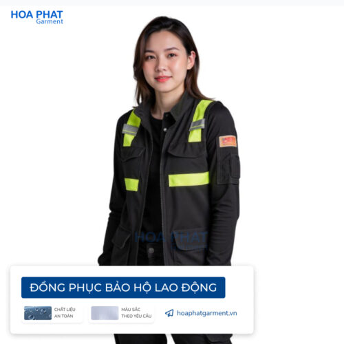 đồng phục bảo hộ lao động nữ