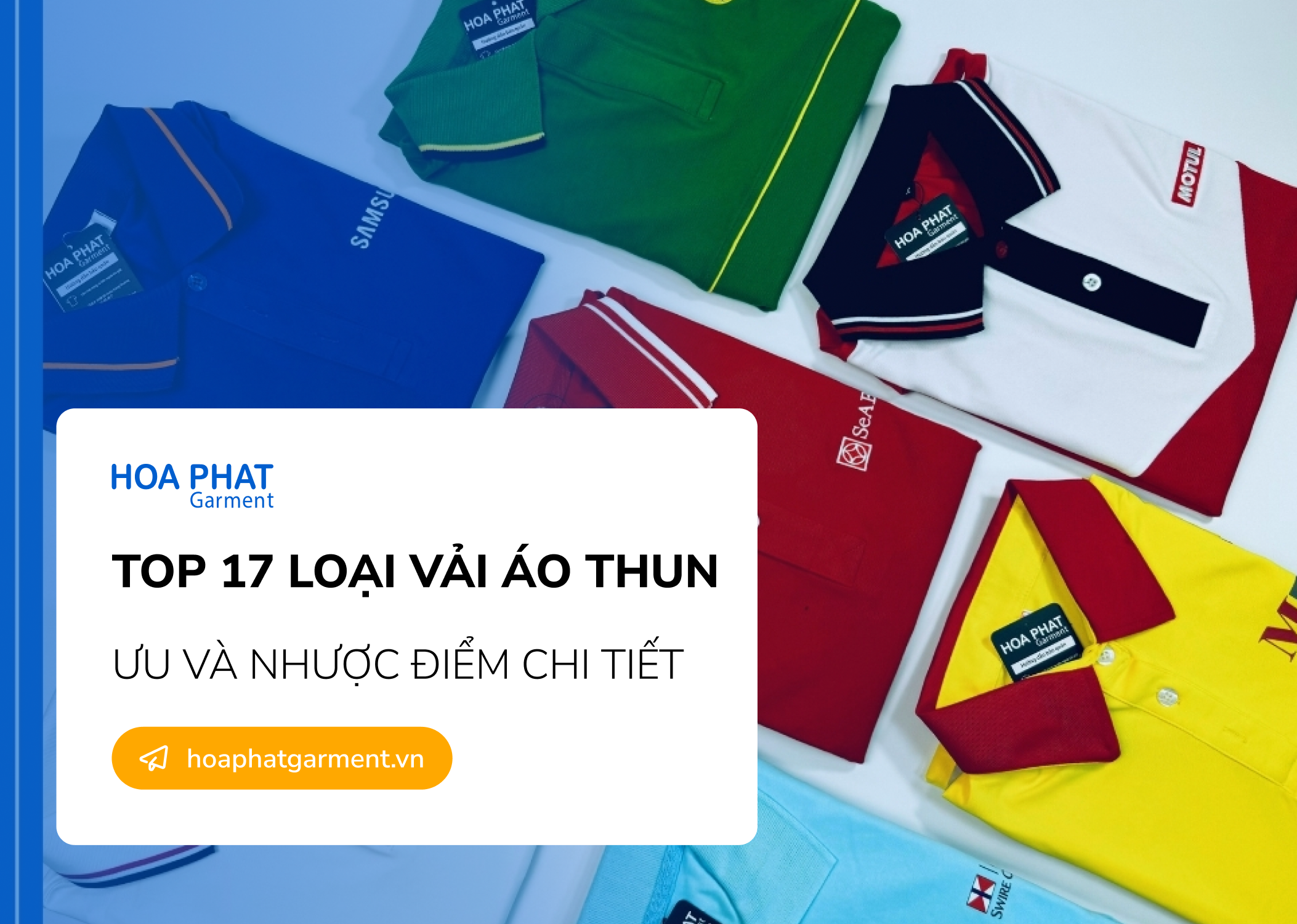 các loại vải áo thun