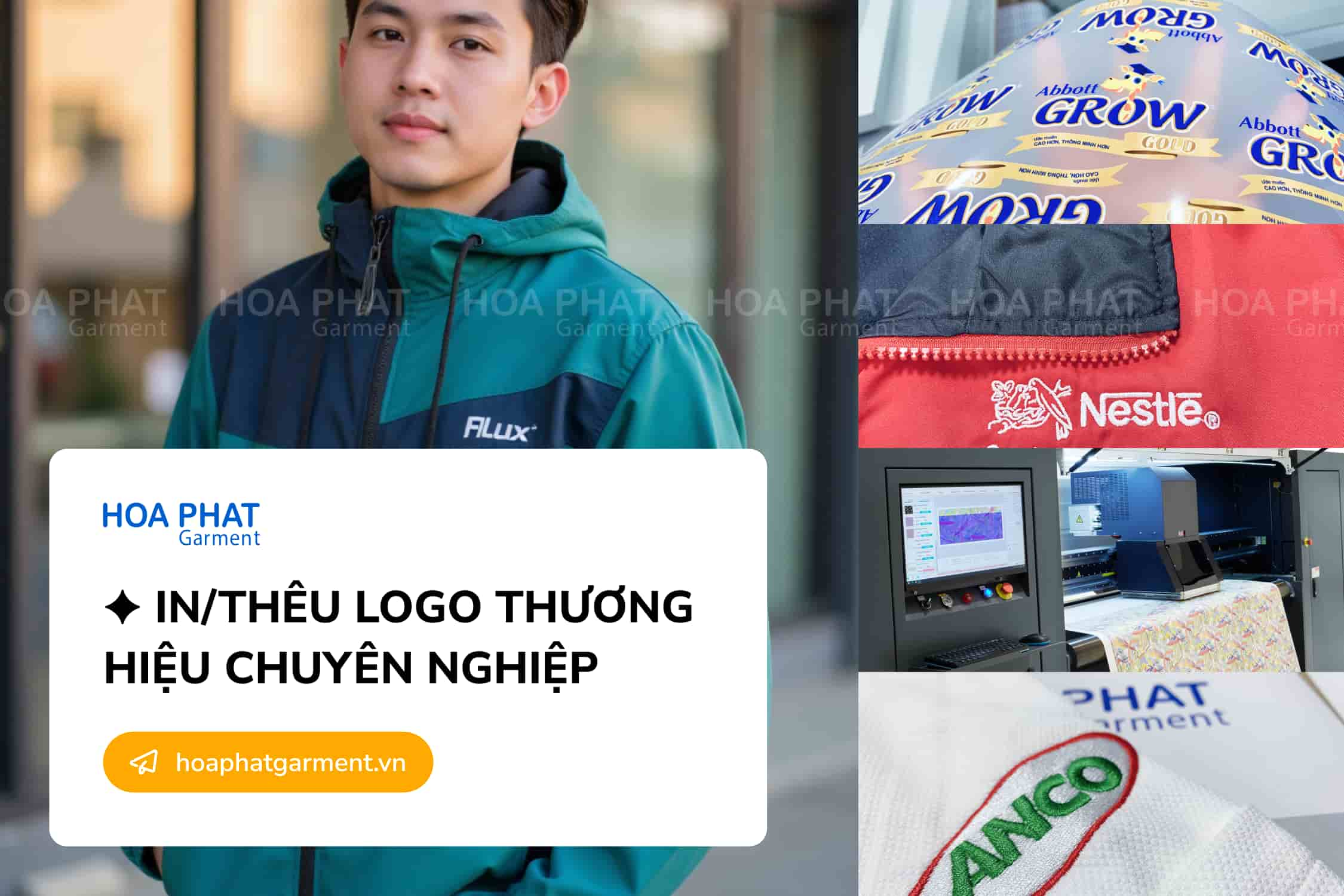 Theu logo thuong hieu chuyen nghiep