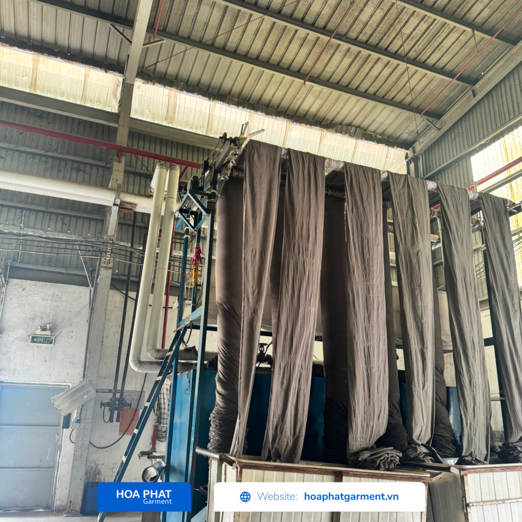 khâu nhuộm vải tại hoa phat garment