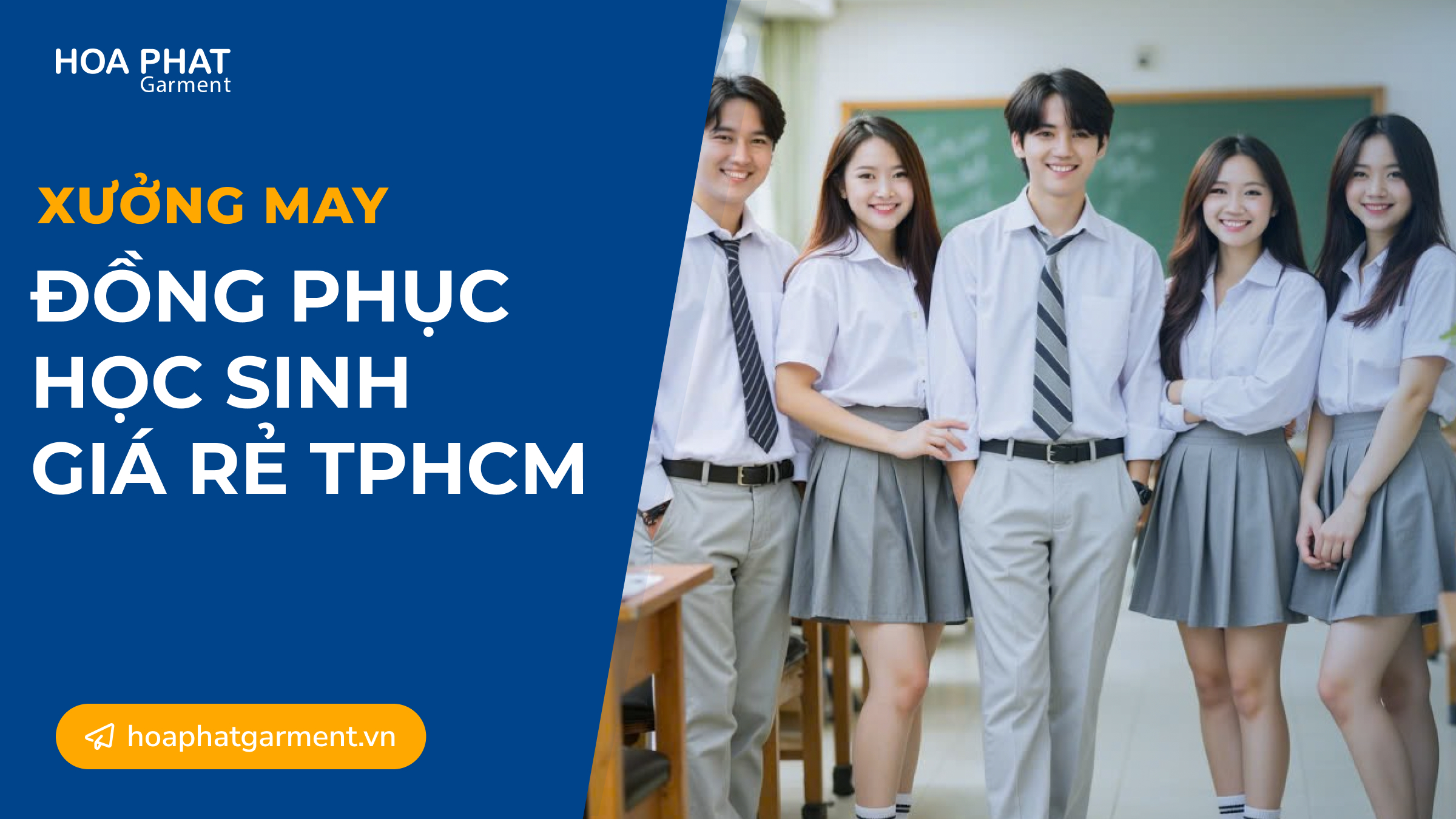 xưởng may đồng phục học sinh giá rẻ