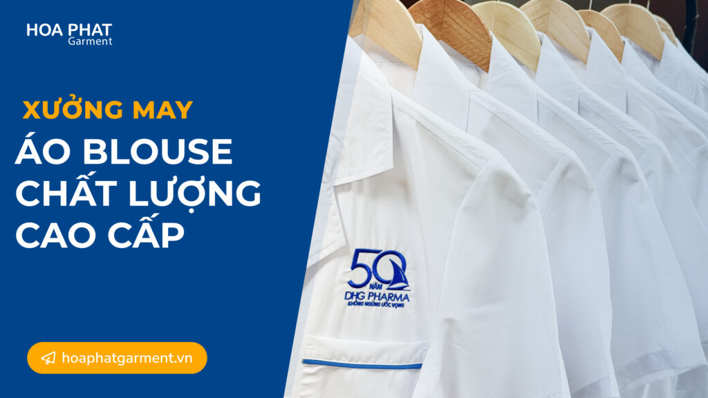 xưởng may áo blouse